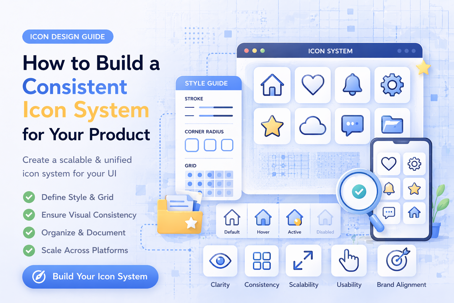 How to Build a Consistent Icon System for Your Product